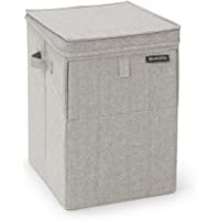 Brabantia Caja apilable para la Colada- Tela- Gris- 35 l